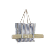 Beach Bag DKD Home Decor Red Blue Polyester (50 x 16 x 36 cm) (2 Units)