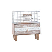 Box-Schmuckkästchen DKD Home Decor Fische Metall Holz (26,5 x 10,5 x 28,5 cm)