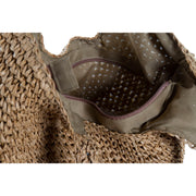 Bag DKD Home Decor Natural Beige Polyester Fibre (46 x 3 x 65 cm) (2 Units)