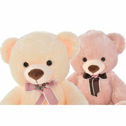 Teddy Bear DKD Home Decor Lasso Beige Brown Polyester Children's Bear (2 Units)