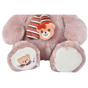 Teddy Bear DKD Home Decor White Scarf Brown Polyester Children's Bear