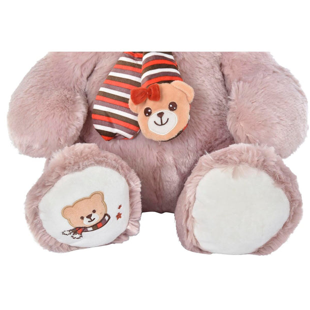 Teddy Bear DKD Home Decor White Scarf Brown Polyester Children's Bear