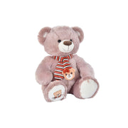 Teddy Bear DKD Home Decor White Scarf Brown Polyester Children's Bear