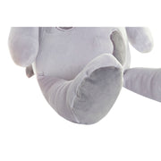 Fluffy toy DKD Home Decor Grey Brown Polyester Children's Giraffe (2 Units)