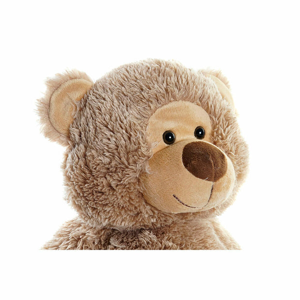 Teddy Bear DKD Home Decor Brown Polyester White Children's Bear (2 Units)