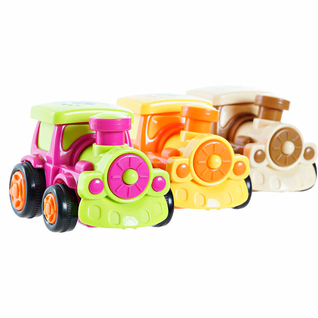 Pull-along train DKD Home Decor (30 x 29 x 31 cm) (3 Units)