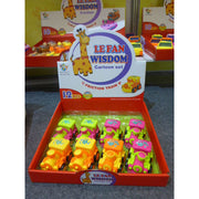 Pull-along train DKD Home Decor (30 x 29 x 31 cm) (3 Units)