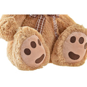 Teddy Bear DKD Home Decor Lasso Beige Brown Polyester Children's Bear (2 Units)