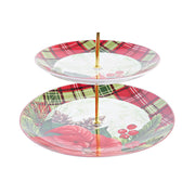 Obstschale DKD Home Decor 3-stöckige Abstützung (27 x 27 x 35 cm)