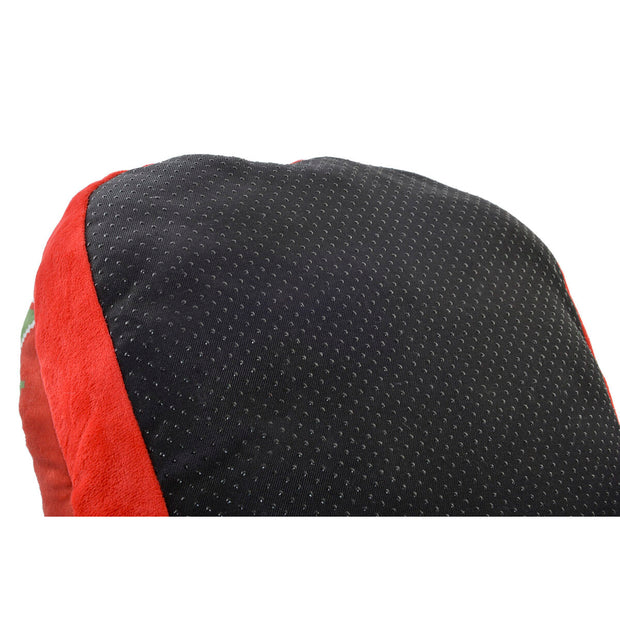 Fußwärmer DKD Home Decor Rot Polyester grün (30 x 40 x 15 cm) (2 Stück)