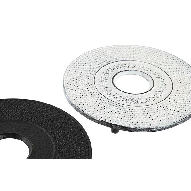 Untersetzer DKD Home Decor Gusseisen (17 x 17 x 2 cm) (2 Stück)