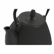 Teekanne DKD Home Decor Schwarz Gusseisen (1L)