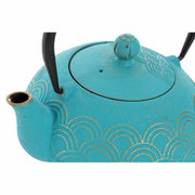 Teekanne DKD Home Decor Blau Gusseisen (900 ml)