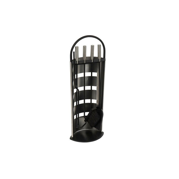 Kaminutensilien DKD Home Decor Stahl (23 x 15 x 66 cm)