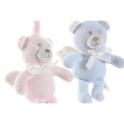 Fluffy toy DKD Home Decor Pendant Polyester Star Bear (13 x 6 x 40 cm) (2 Units)