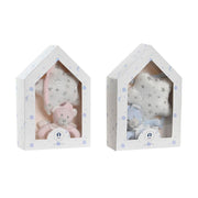 Fluffy toy DKD Home Decor Pendant Polyester Star Bear (13 x 6 x 40 cm) (2 Units)
