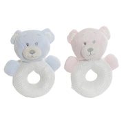 Fluffy toy DKD Home Decor Polyester Bear (13 x 5 x 17 cm) (2 Units)