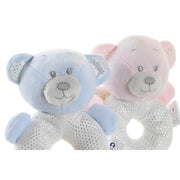 Fluffy toy DKD Home Decor Polyester Bear (13 x 5 x 17 cm) (2 Units)