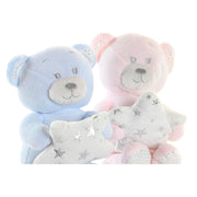 Fluffy toy DKD Home Decor Polyester Star Bear (14 x 10 x 21 cm) (2 Units)