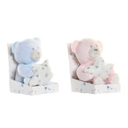 Fluffy toy DKD Home Decor Polyester Star Bear (14 x 10 x 21 cm) (2 Units)