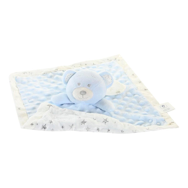 Baby Comforter DKD Home Decor Polyester Baby Bear (30 x 30 x 8 cm) (2 Units)