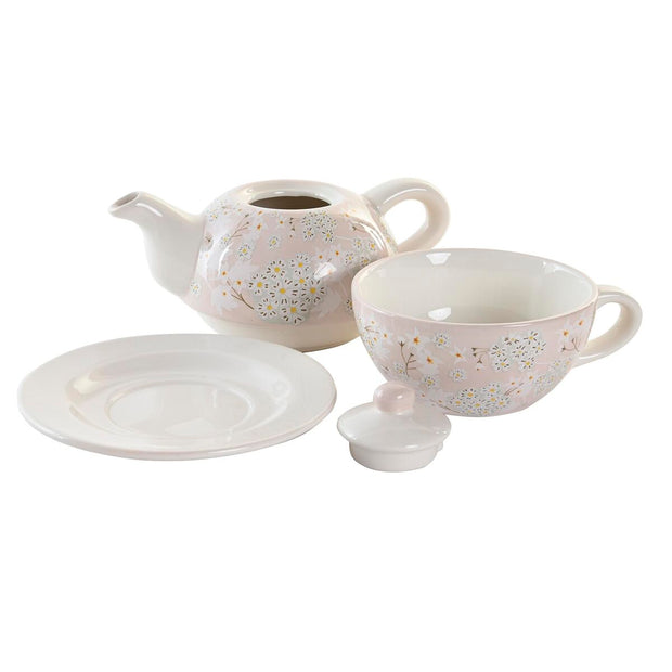 Teekanne DKD Home Decor Kop Dolomite (750 ml) (2 Stück)