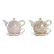 Teekanne DKD Home Decor Kop Dolomite (750 ml) (2 Stück)