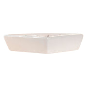 Tablett für Snacks DKD Home Decor Bunt Bambus Steingut 5 Stücke (21,5 x 21,5 x 1 cm)