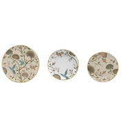 Geschirr-Set DKD Home Decor Porzellan 18 Stücke (27 x 27 x 3 cm)