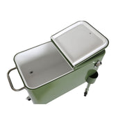 Portable Fridge DKD Home Decor Steel polypropylene (74 x 43 x 80 cm) (56 L)