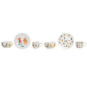 Children’s Dinner Set DKD Home Decor Porcelain (2 Units)