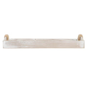 Tablettset DKD Home Decor Bunt Holz MDF (2 Stücke) (40 x 30 x 6 cm) (2 Stück)