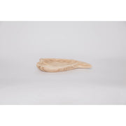 Tablett für Snacks DKD Home Decor Herz Hellbraun Tropical (35 x 24 x 4 cm)