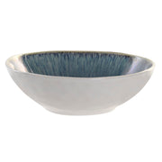 Suppenteller DKD Home Decor Blau Weiß Steingut (17,5 x 17,5 x 5,7 cm)