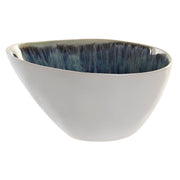 Schale DKD Home Decor Blau Weiß Steingut (17 x 11,8 x 6,5 cm)