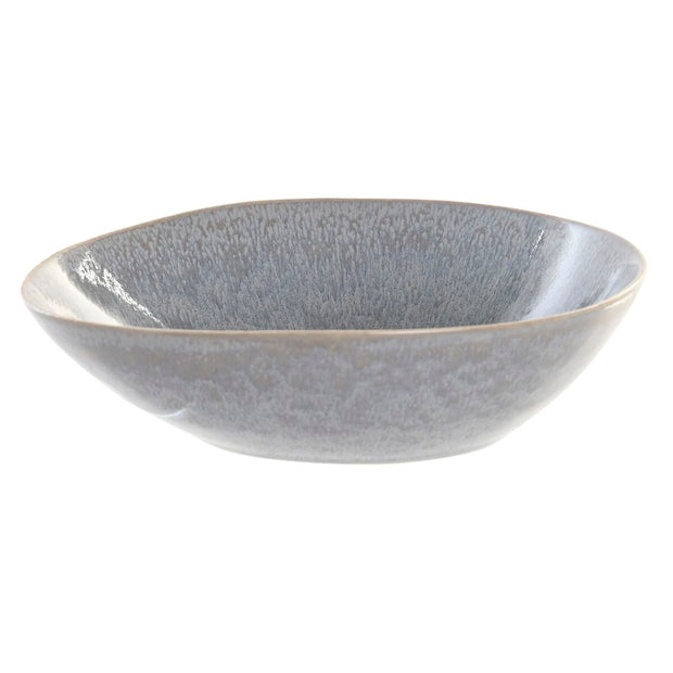 Suppenteller DKD Home Decor Himmelsblau Steingut (20 x 16,3 x 5,9 cm)