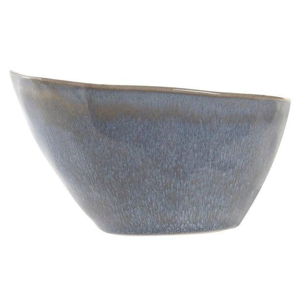 Schale DKD Home Decor Himmelsblau Steingut (17 x 11,8 x 6,5 cm)