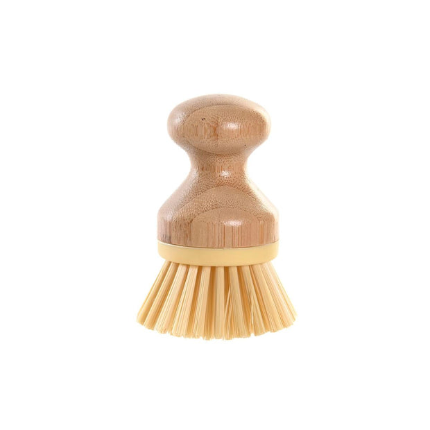 Reinigungsbürste DKD Home Decor natürlich Bambus PP