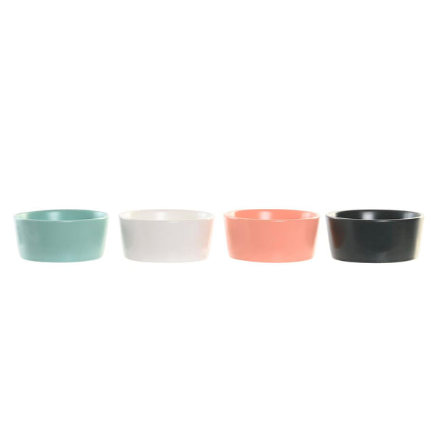 Satz für Appetithäppchen DKD Home Decor Porzellan Bunt Bambus (20 x 20 x 14 cm) (5 Stücke)