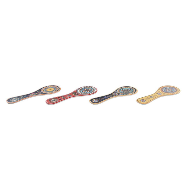 Löffelablage DKD Home Decor Dolomite (27,5 x 10 x 0,8 cm) (4 Stück)
