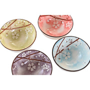 Sushi-Set DKD Home Decor Baum Bunt Bambus Steingut Orientalisch (12 Stücke)