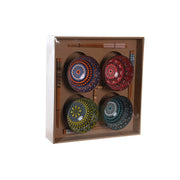 Sushi-Set DKD Home Decor Bunt Bambus Mandala Steingut Orientalisch (12 Stücke)