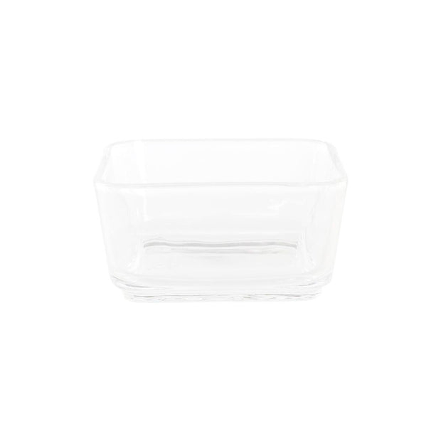 Tablett für Snacks DKD Home Decor Kristall natürlich Bambus (32 x 21 x 6 cm) (280 ml)