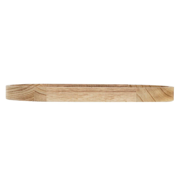 Tablett für Snacks DKD Home Decor natürlich Holz Bali (30 x 15 x 2,5 cm)