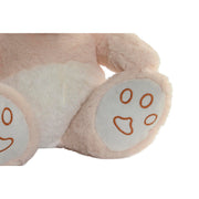 Fluffy toy DKD Home Decor Beige Children's Bear (25 x 23 x 30 cm)