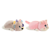 Fluffy toy DKD Home Decor Multicolour (20 x 40 x 12 cm) (2 Units)