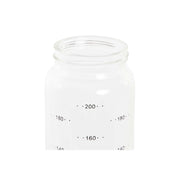 Ölfläschchen DKD Home Decor Durchsichtig Edelstahl Borosilikatglas (200 ml) (6 x 6 x 16,5 cm)