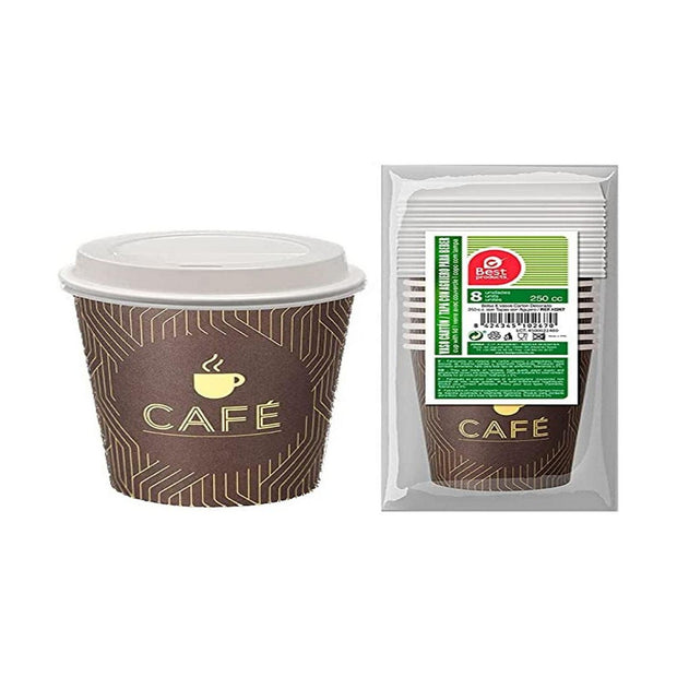 Becher Best Products Green 250 ml 8 Stücke