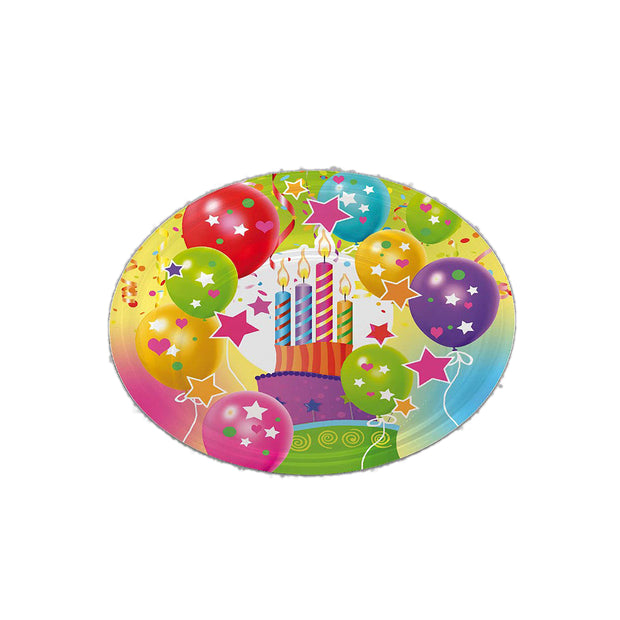 Geschirr-Set Best Products Green 4 Stücke Pappe Ø 23 cm