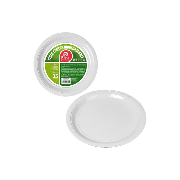 Geschirr-Set Best Products Green Ø 20 cm Pappe